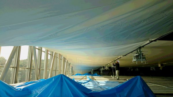 竹田テント装備株式会社の膜天井施工例
